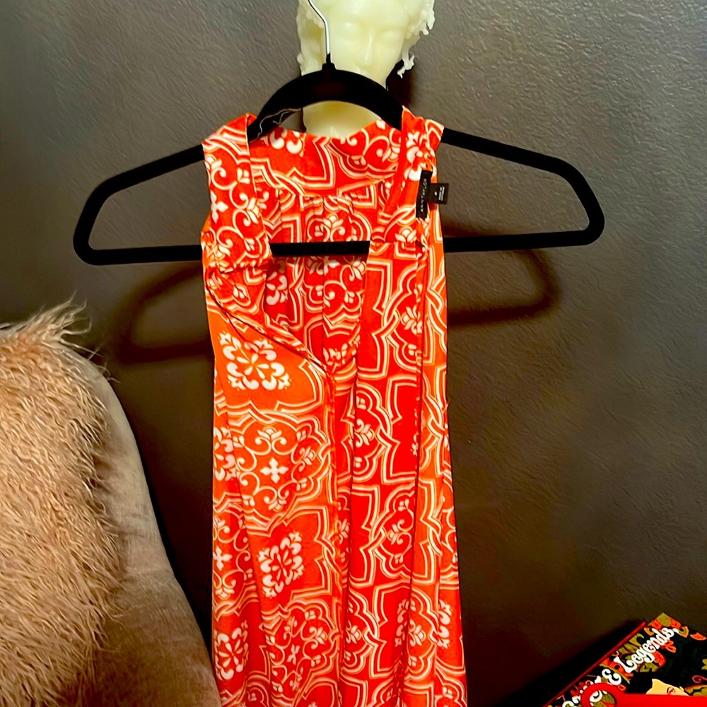 Tie Back Ann Taylor Maxi Dress